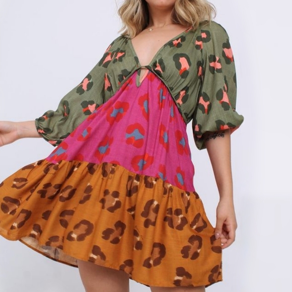 FARM Rio Leopard Dress - Picture 6 of 6